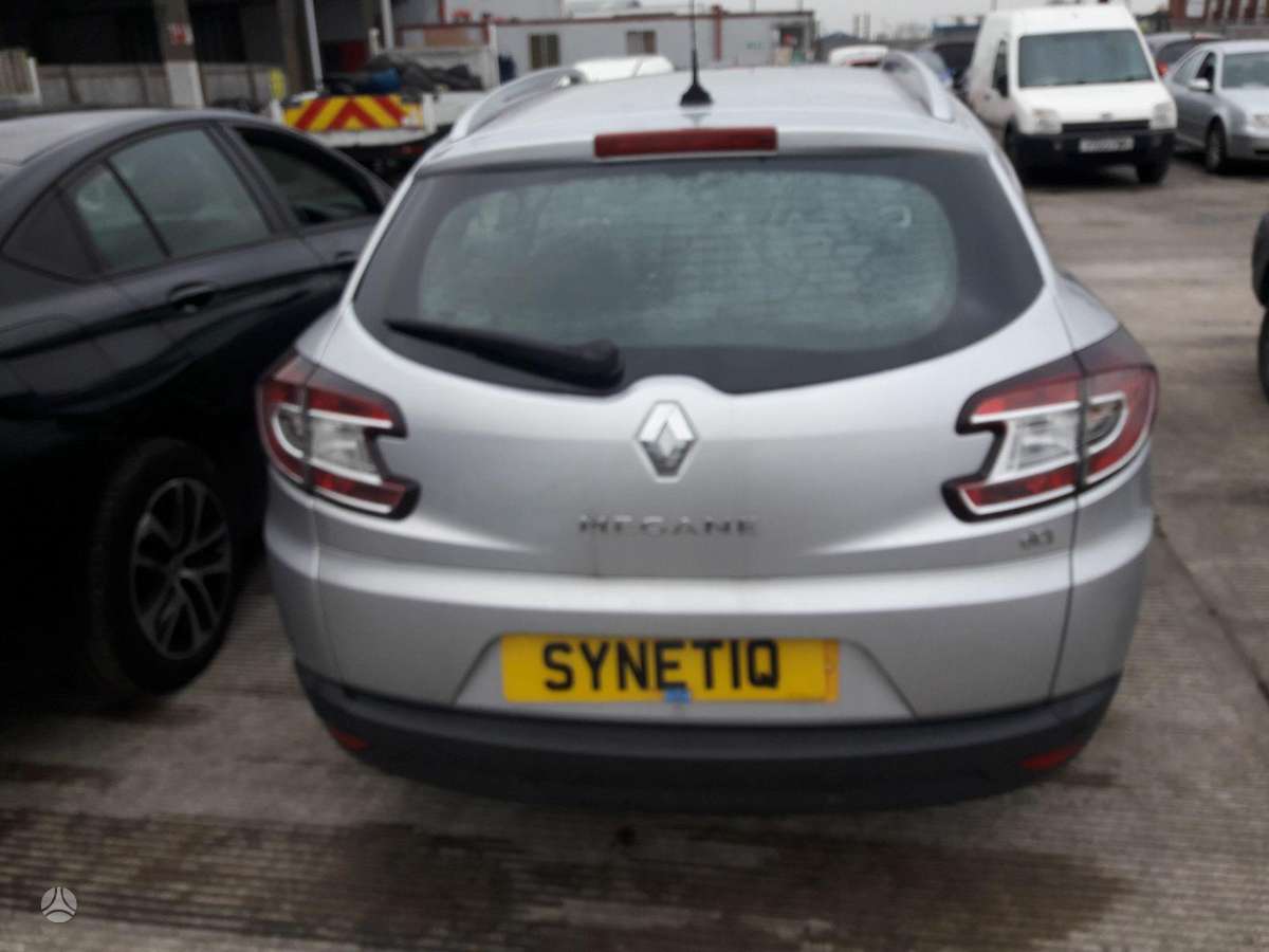 Renault Megane, k9k836, dalimis. Variklis deze ok engin code k9k836