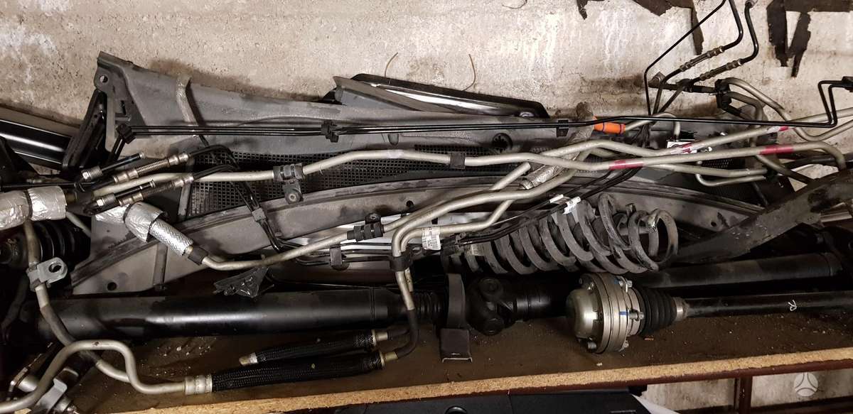 Chevrolet Camaro frame rails (fornt, rear)
