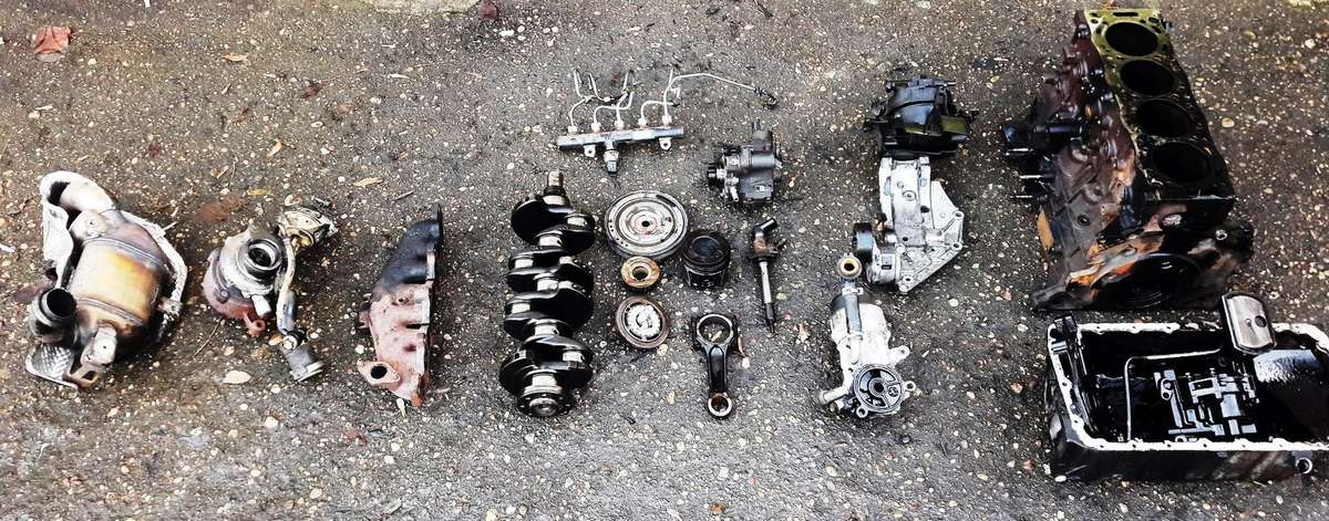 Citroen C5, 10DYVD, детали двигателя