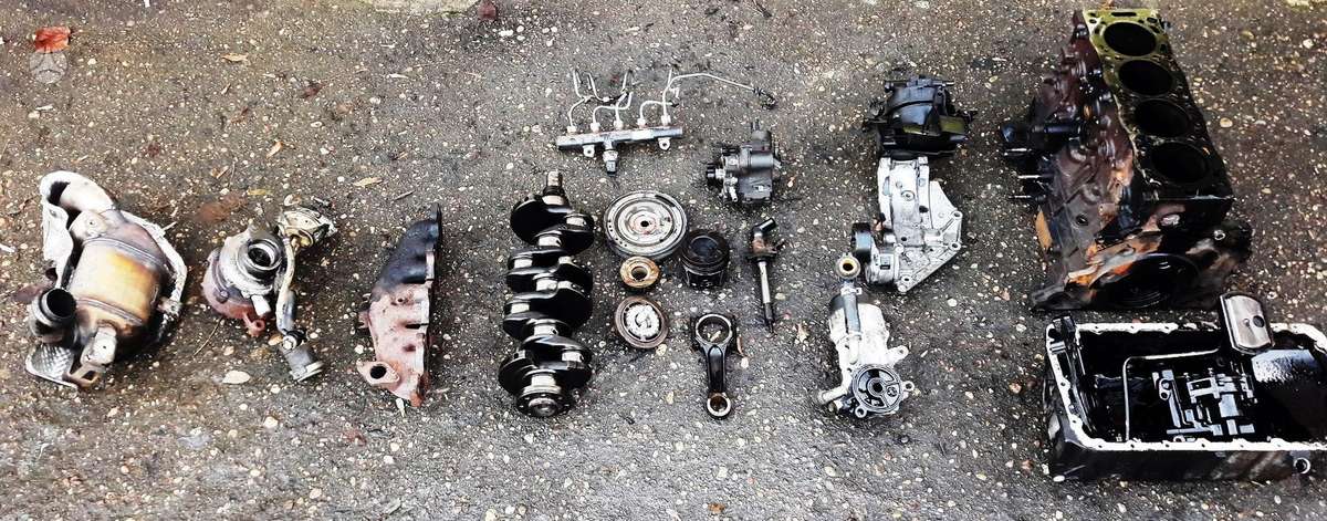 Ford Mondeo, QXBA, engine parts