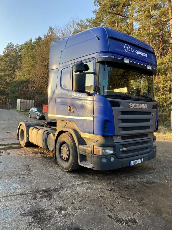 Scania R480, vilkikai