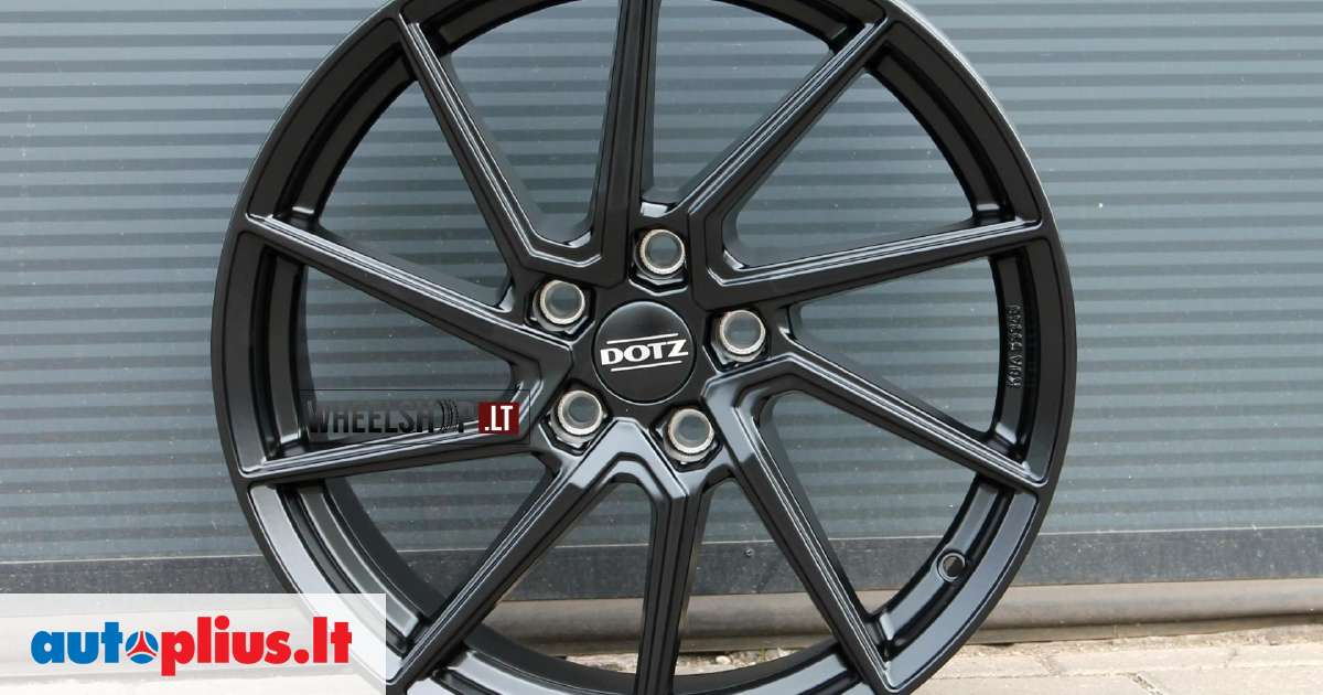 Dotz Spa Black, vieglmetāla, R18 | A14514993