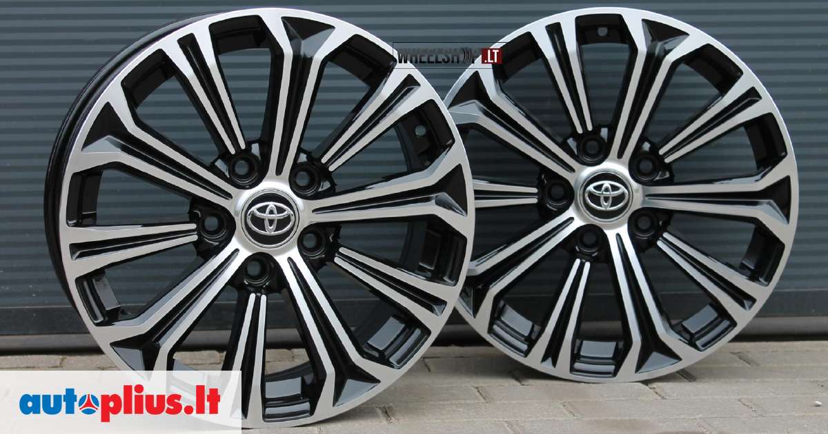 Toyota 10 Spoke Black Polished, light alloy, R16 | A18981134