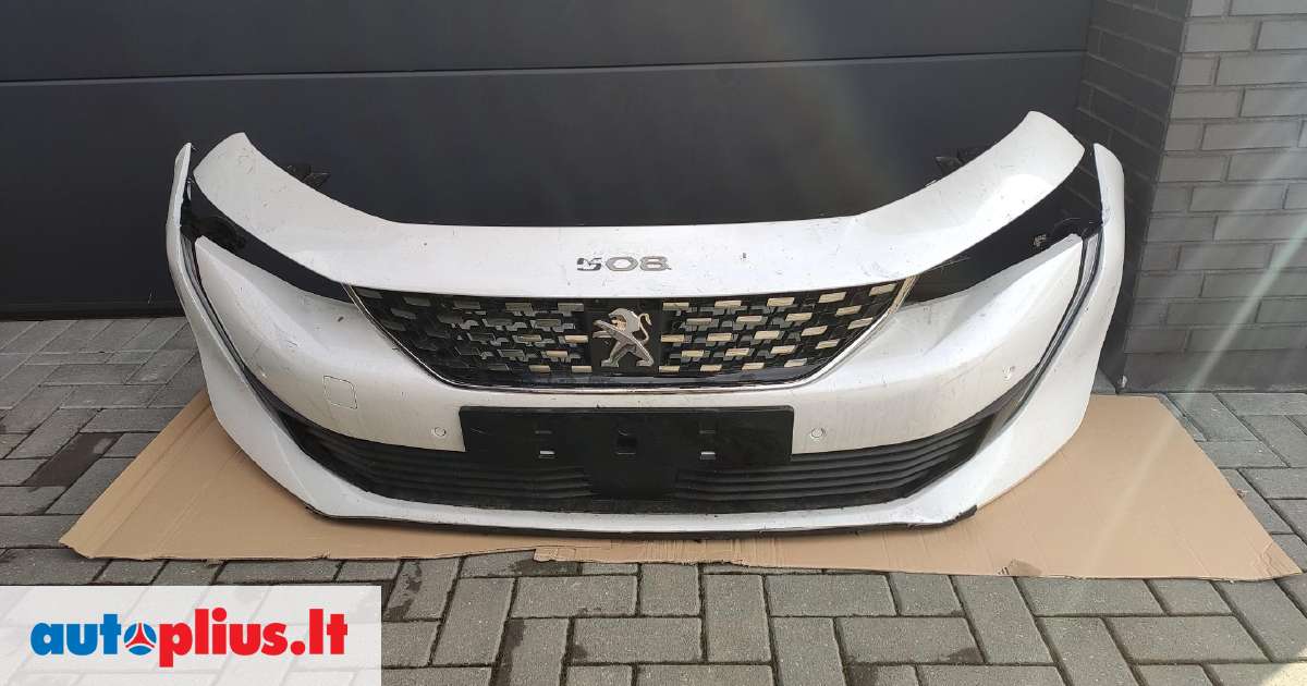 Peugeot 508 Pr bamperis gt su kamera ir su night vision 6 parktronikai