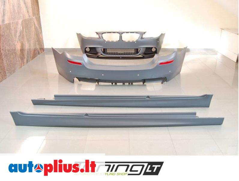 BMW 5 serija F10 f11 galinis difuzorius m5 performance f10 f11 galinis ...