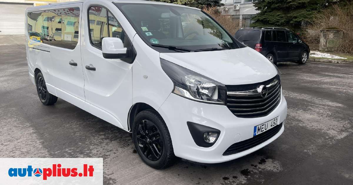 Opel Vivaro Su Kabliu Nuoma, Keleivinis Mikroautobusas 2019 M., | A15015819