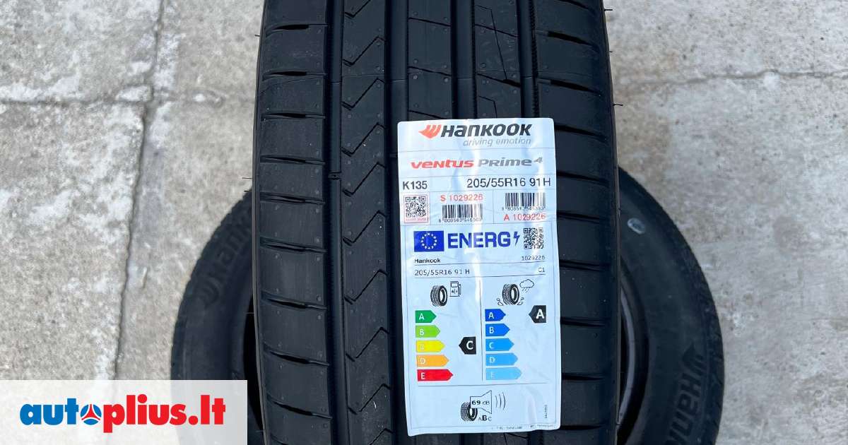 Hankook Ventus Prime 4, vasarinės 205/55 R16 | A20935114