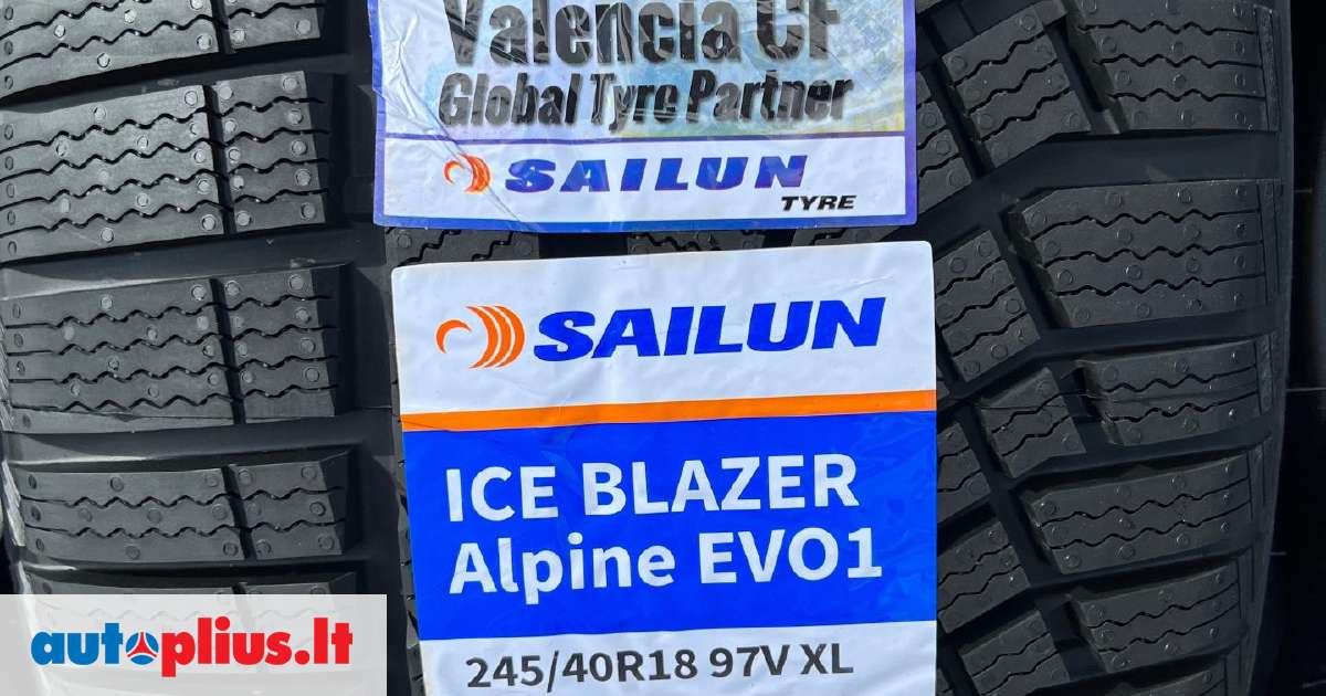 Sailun Ice Blazer Alpine EVO1, žieminės 245/40 R18 | A20935380