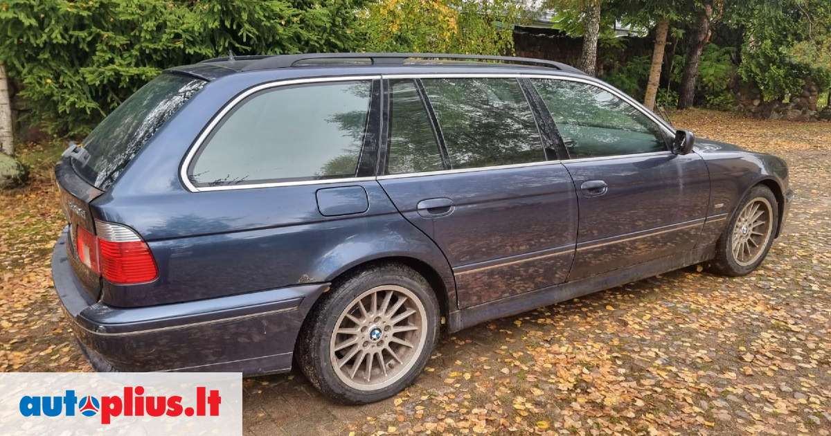 BMW 530 Bmw e39 530d 2002m eu 213 spalva toledo blau metallic 4 2002-04 ...