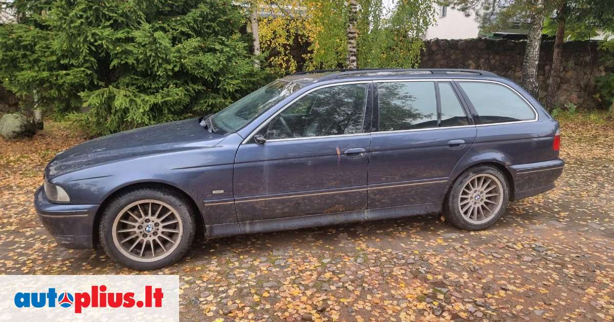 BMW 530 Bmw e39 530d 2002m eu 213 spalva toledo blau metallic 4 2002-04 ...