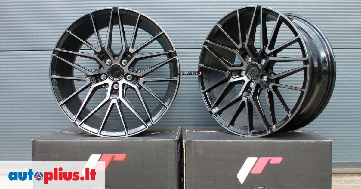 Euro Black R20 Japan Racing JR38 Black Polished, lengvojo lydinio, R20 | A21723210