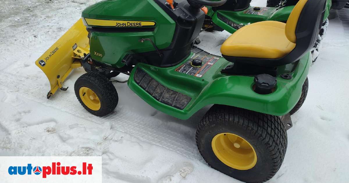 John Deere X3 X5 Sodo Traktoriai A22594690