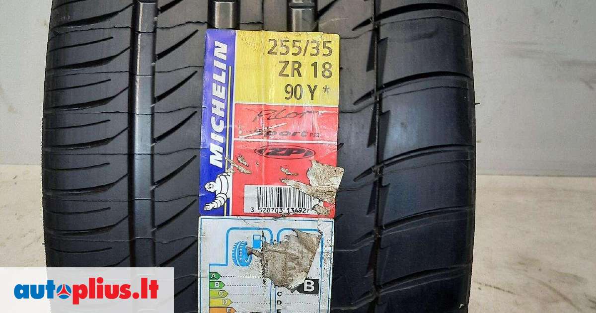 Michelin Pilot Sport ZP RFT, vasarinės 255/35 R18 | A22898770
