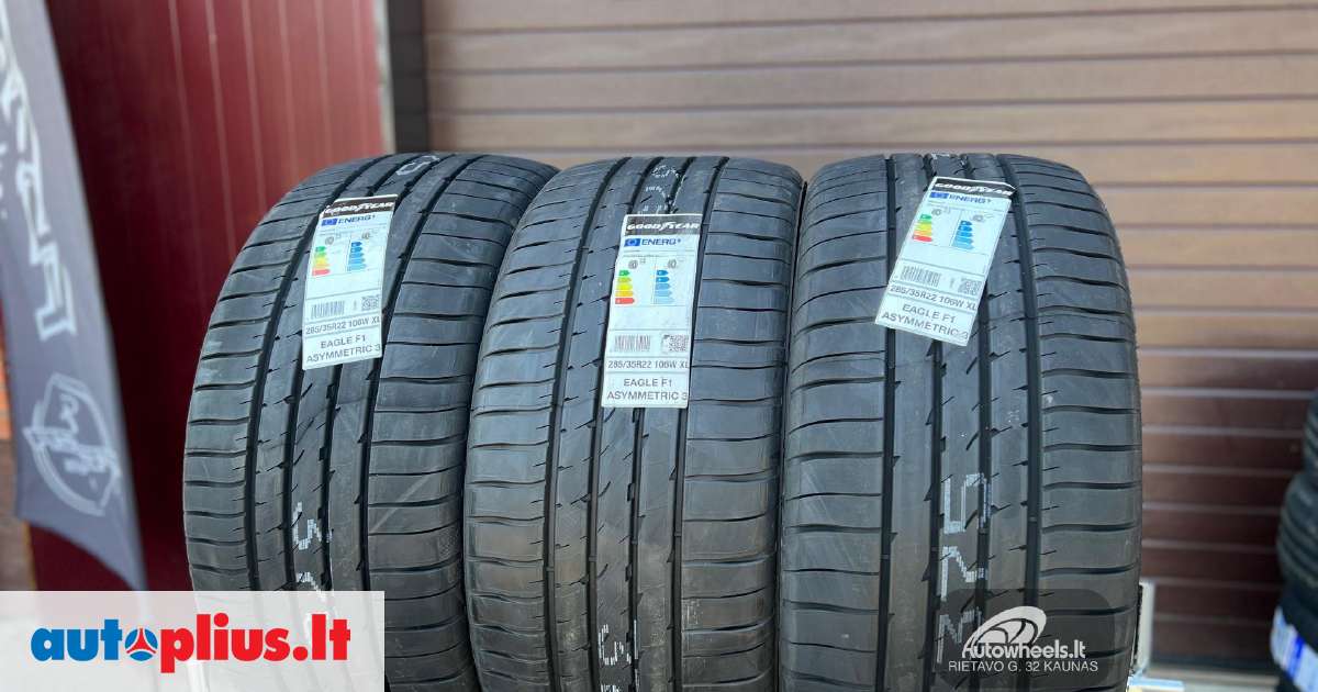 Goodyear Eagle F1 Asymmetric 3, vasarinės 285/35 R22 | A23546077