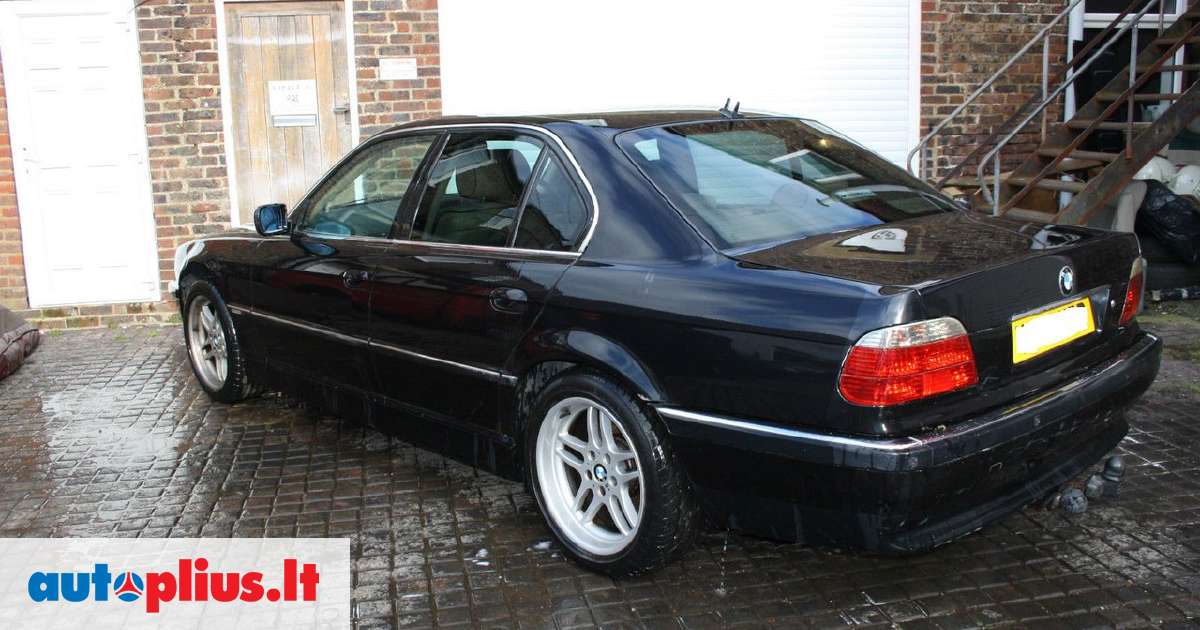 BMW 740 Bmw 740i tv su blokais dsp sistema face lift dvieju vanusu v ...
