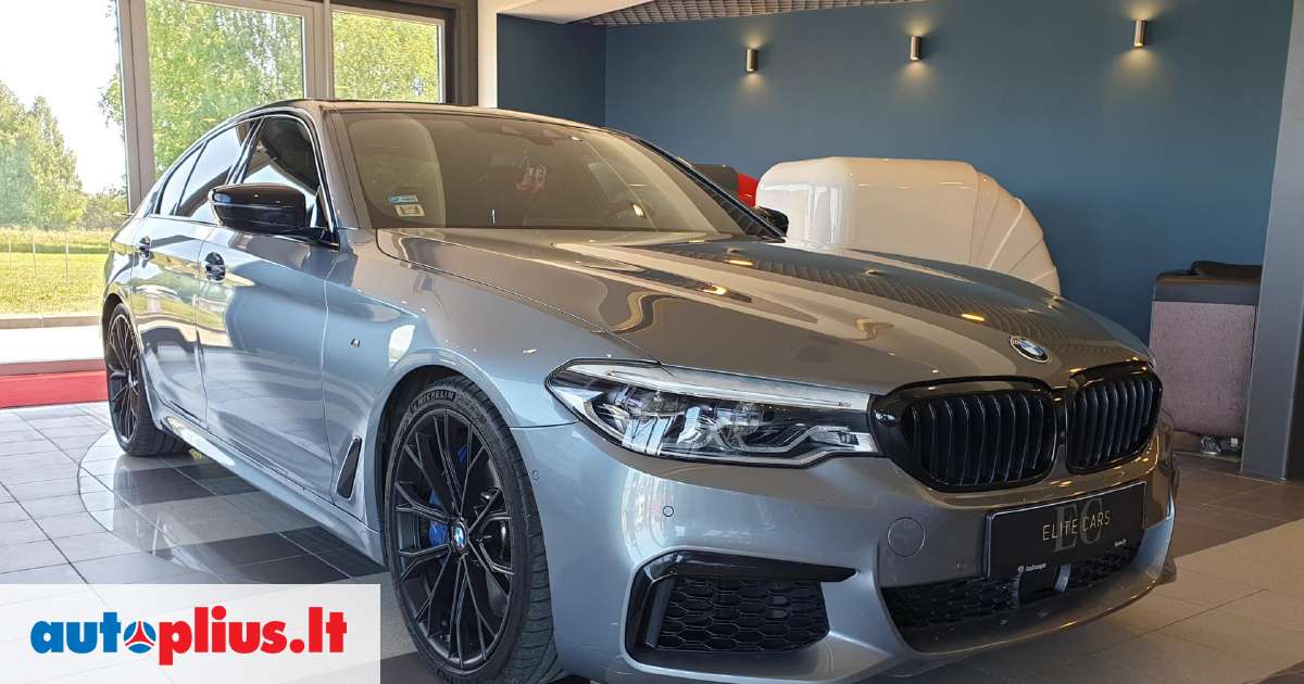 BMW 550, 4.4 l., sedanas 2017-06 m., | A23761601