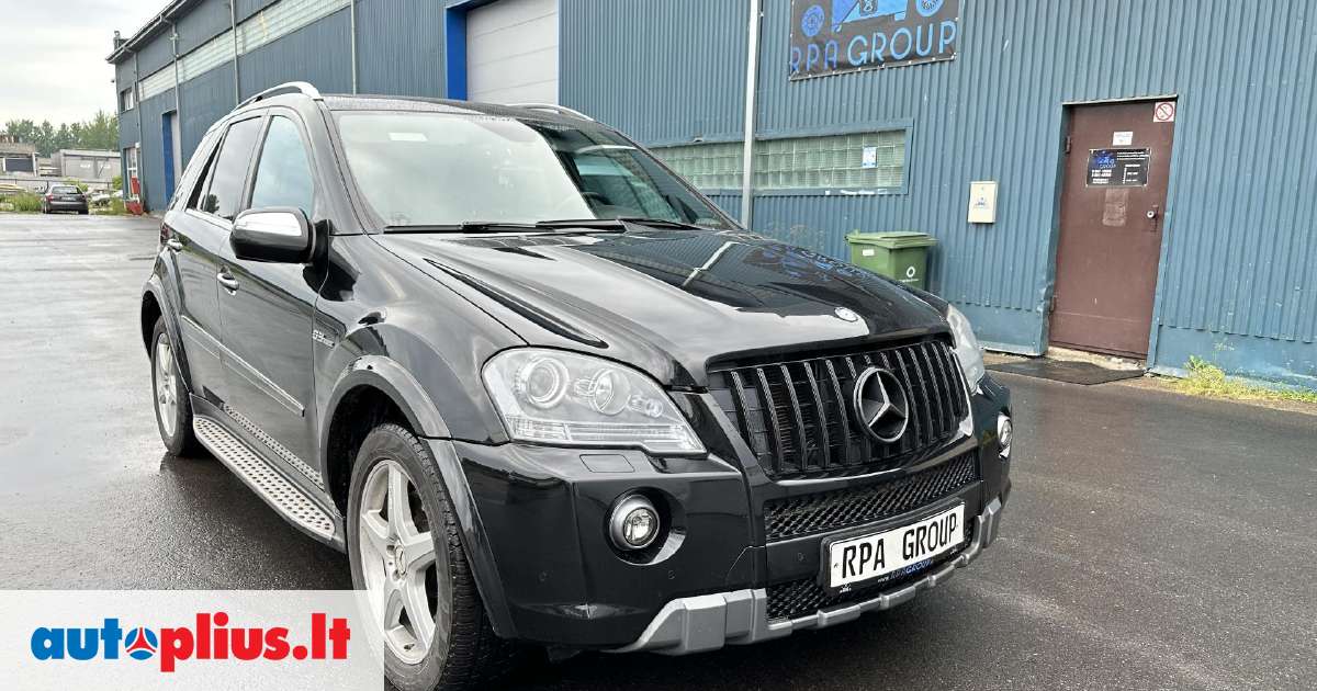 MercedesBenz ML500 Mercedes benz ml w164 5 5b 285kw 4matic dalimis