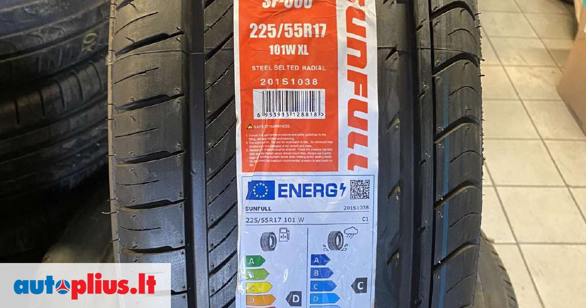 Sunfull SF-888, vasarinės 225/55 R17 | A23866419