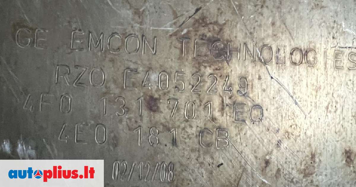 Audi A6, ‼️katalizato, Audi volkswagen dpe emcon technologies