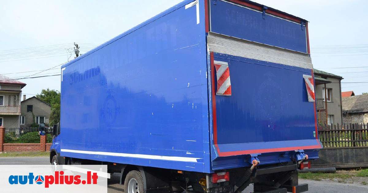 Iveco Daily 72C18, box trucks / box vans 2018 m., A24260818