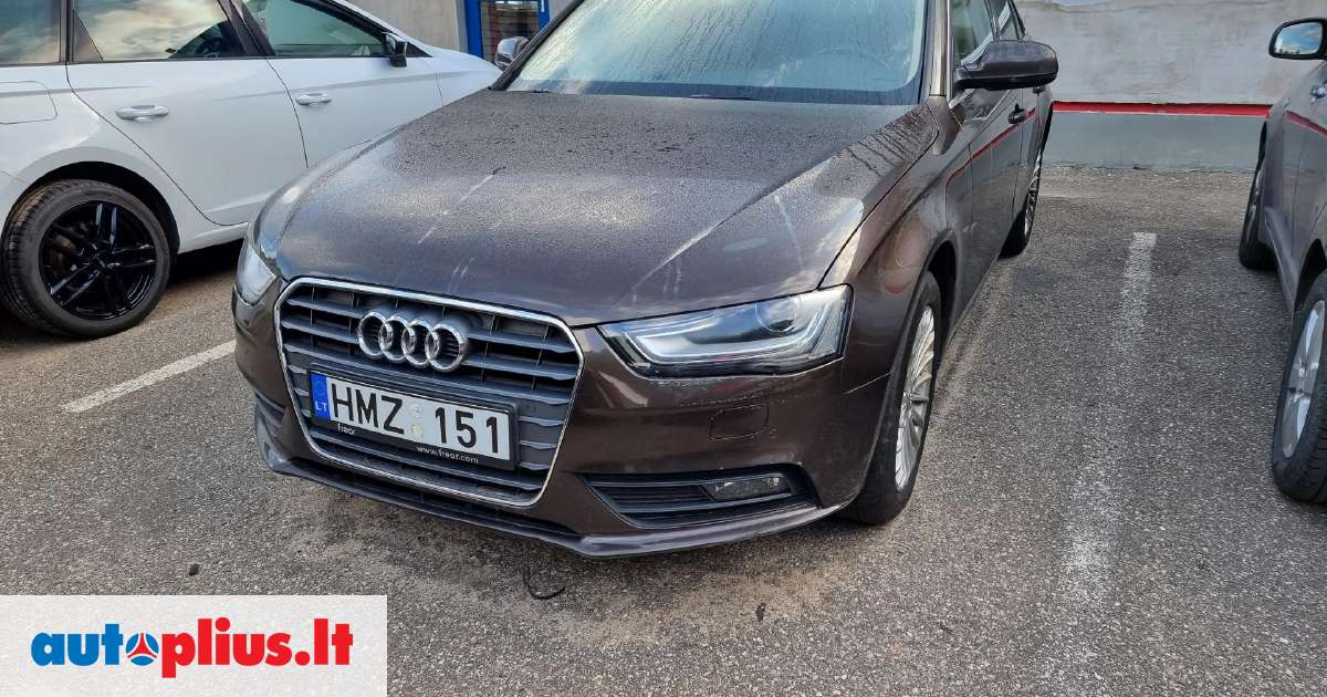 Audi A4, 2.0 L., Sedanas 2013-08 M., | A24273838