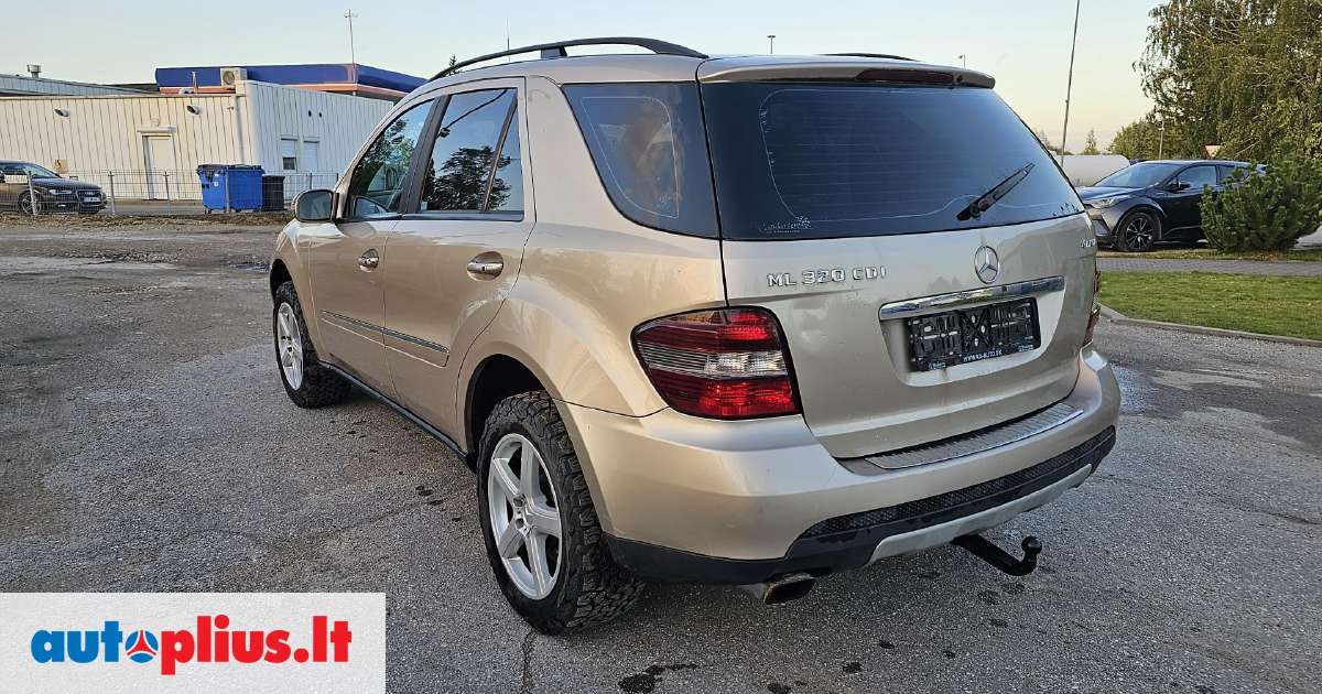 Mercedes-Benz ML320, 3.0 l., suv / off-road 2007-07 m., | A24404398