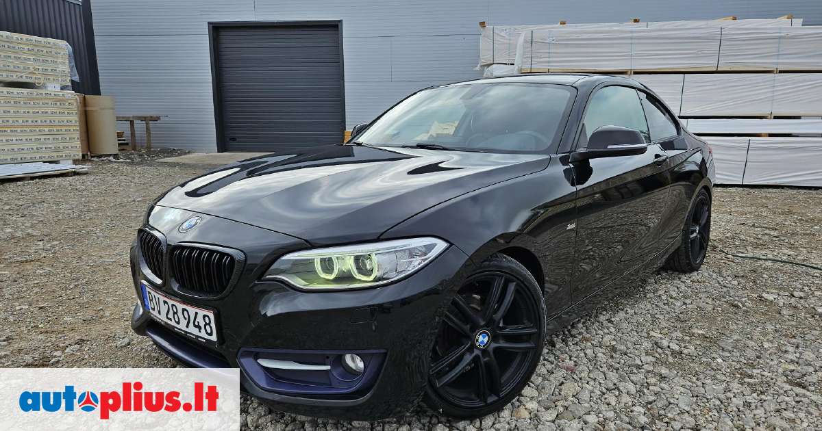 BMW 220, 2.0 l., kupė (coupe) 2015-09 m., | A24431206