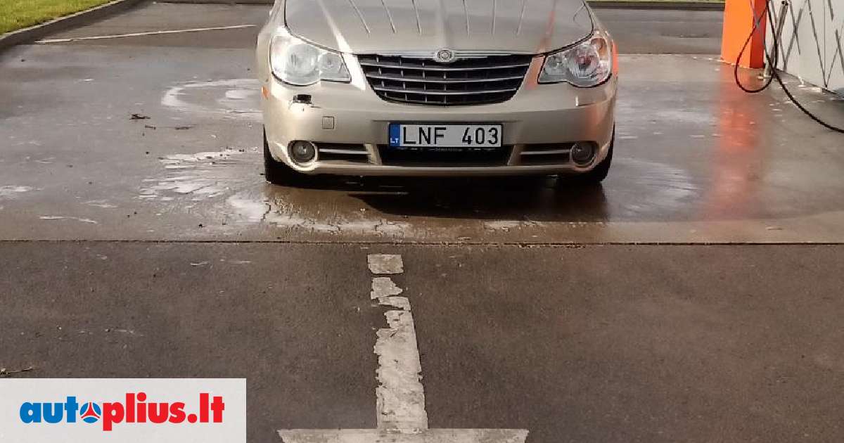 Chrysler sebring 2 4 l sedanas 2010 m a24543028