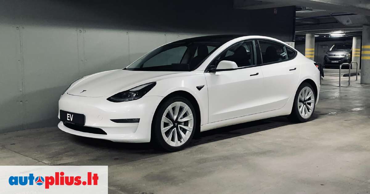 tesla model 3 kaina