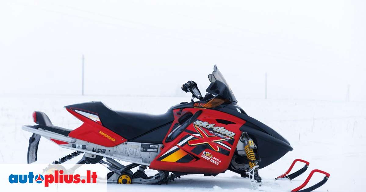 Ski Doo MXZ 600cc, sniego motociklai 2005 m., A24848497