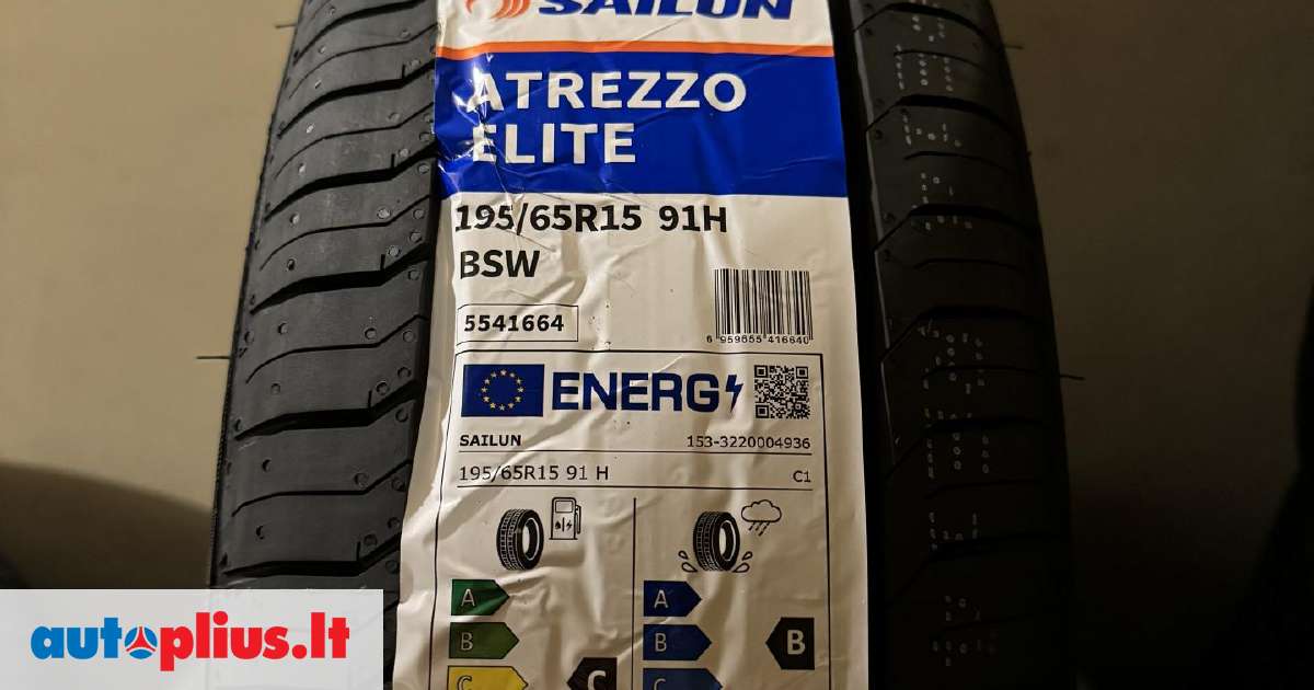 Sailun Atrezzo Elite, vasarinės 195/65 R15 | A25105686