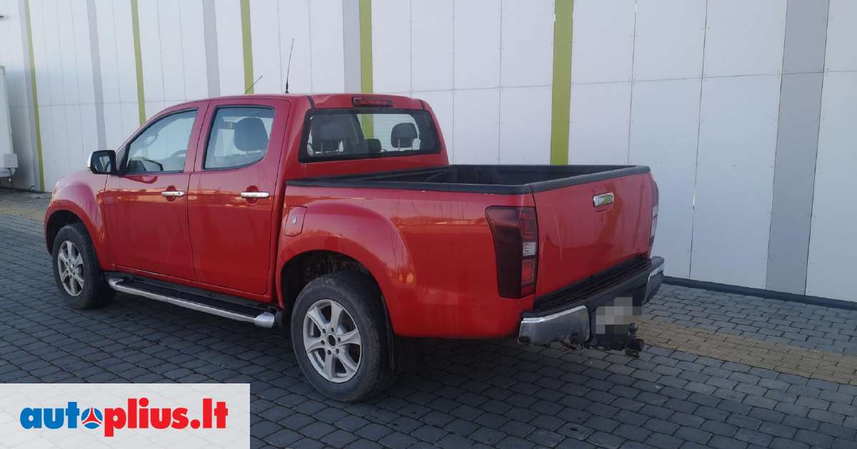 Isuzu DMax, 2.5 l., visureigis / krosoveris 201608 m., A25284069