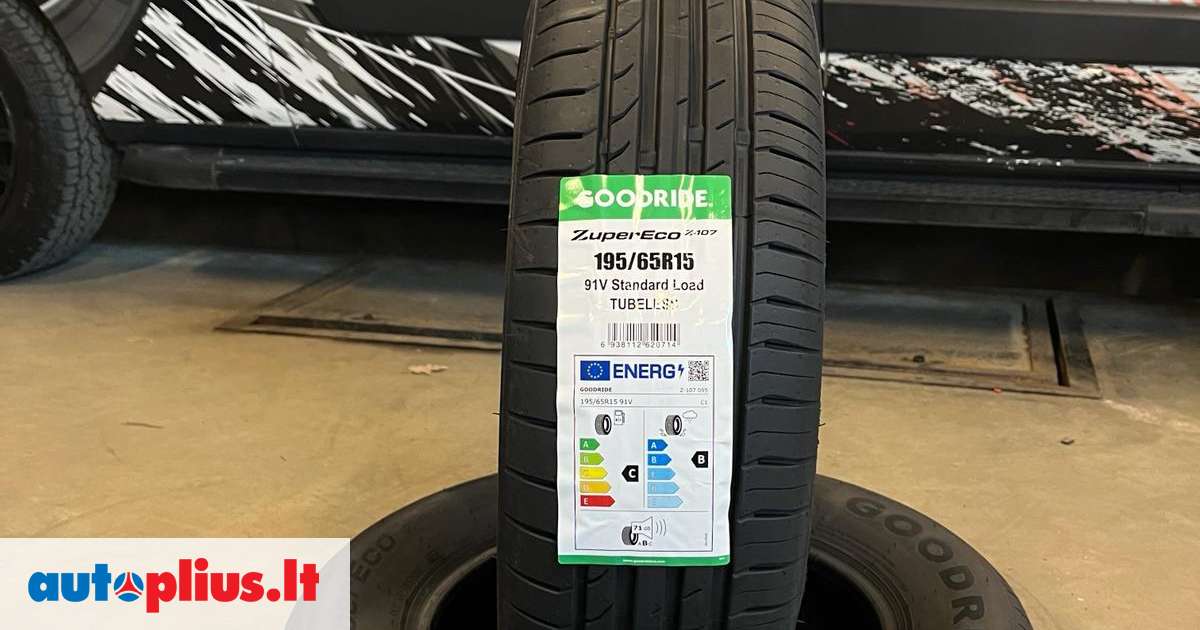 Goodride ZuperEco Z-107, vasarinės 195/65 R15 | A25345283
