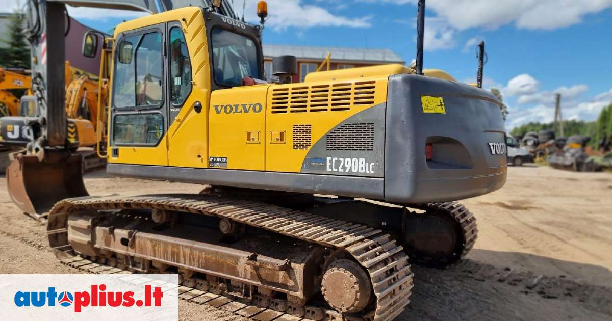 Volvo EC290 BLC, ekskavatoriai 2008 m., | A25355859