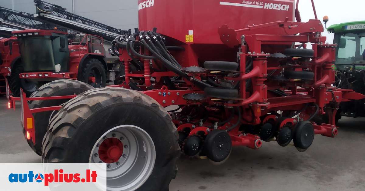 Horsch Avatar 4.16 SD, sėjamosios / sodinamosios 2022 m., | A25380251