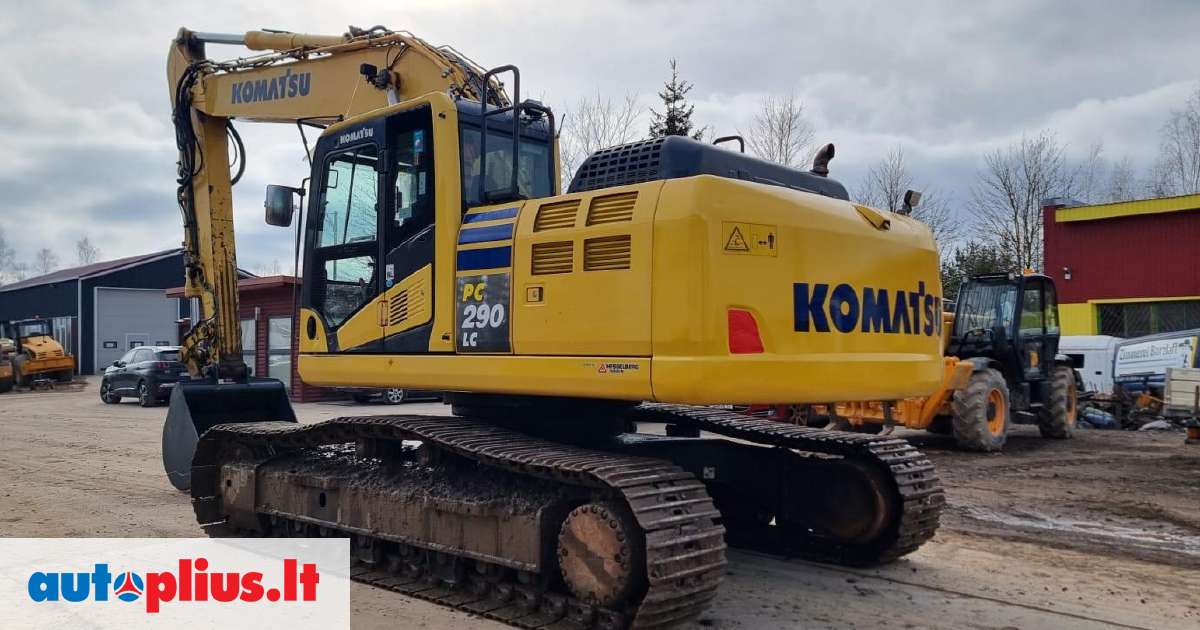Komatsu PC290 LC-10, ekskavatoriai 2014 m., | A25399121