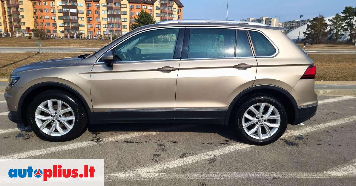 Volkswagen Tiguan, 2.0 l., off-road / crossover 2017-05 m., | A25446251