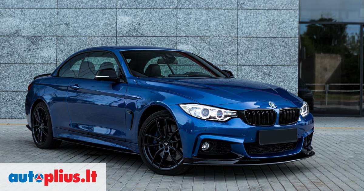 BMW 435, 3.0 l., kabrioletas 2015-06 m., | A25450713