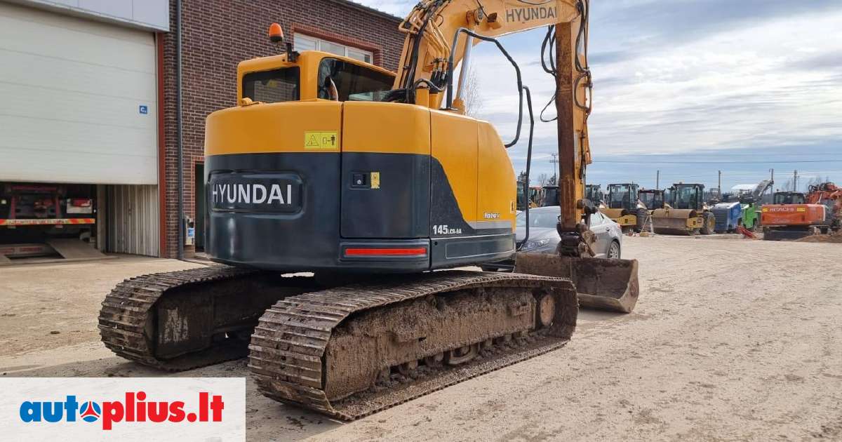 National R145 Hyundai R145 LCR - 9A, ekskavatoriai 2016 m., | A24780761