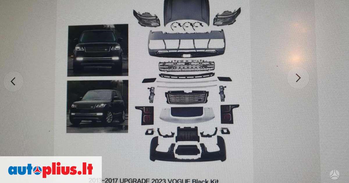 Land Rover Range Rover 405 svo oem style apdailos komplektai rover ...