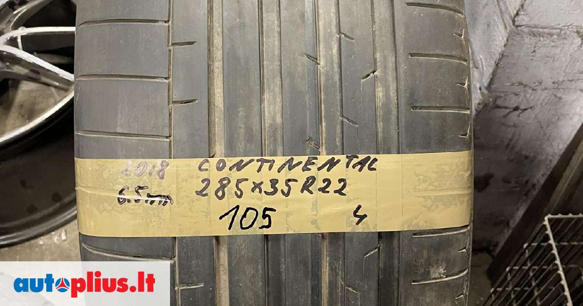 Continental, vasarinės 285/35 R22 | A25687208