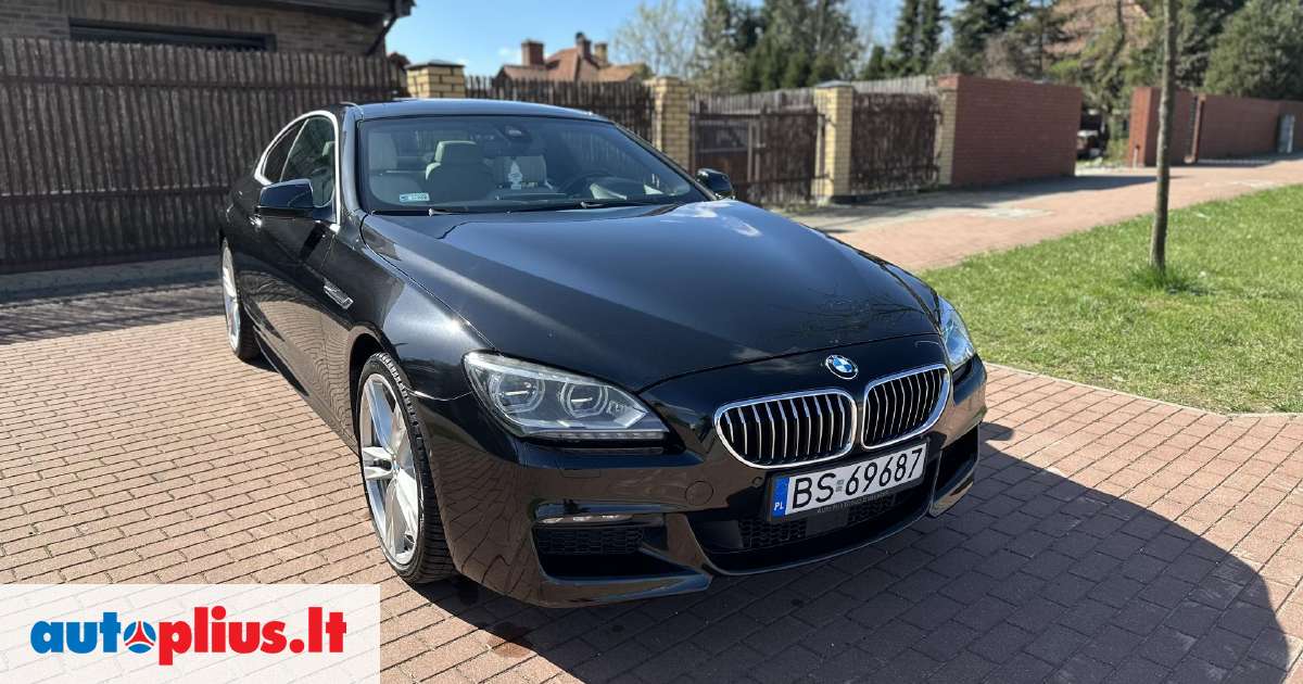 BMW 630, 3.0 l., kupė (coupe) 2014-12 m., | A25785940