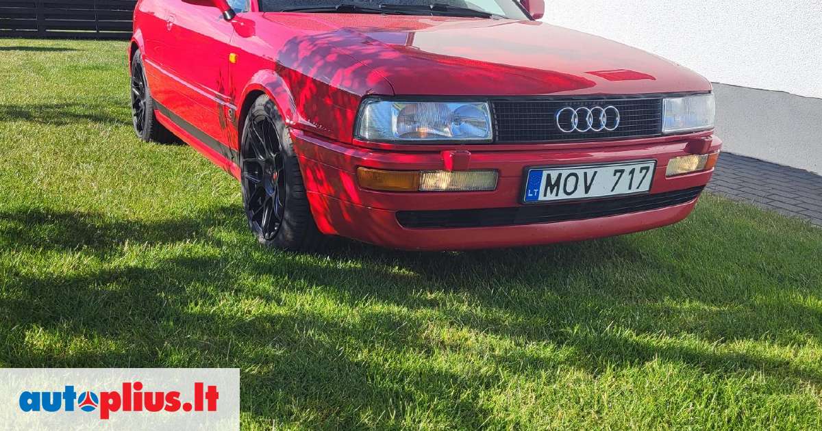 Audi Coupe, 2.3 l., kupė (coupe) 1991-01 m., | A25822154