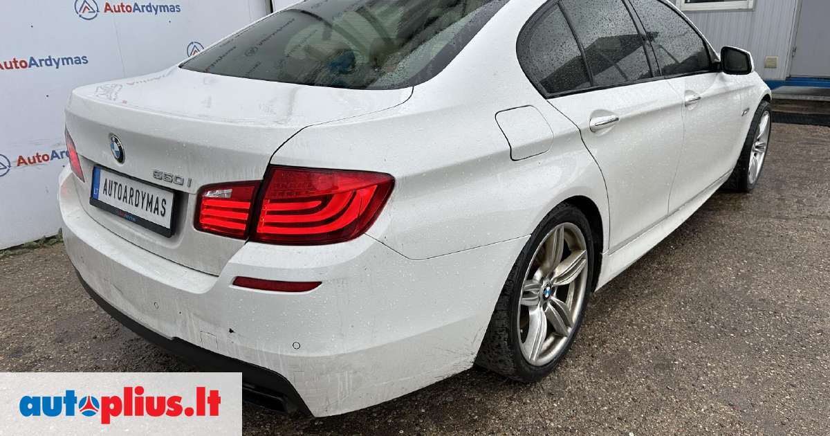 BMW 550 Bmw f10 550i 2012m 300kw dalimis pradėtas ardyti 2024 05 13 va ...