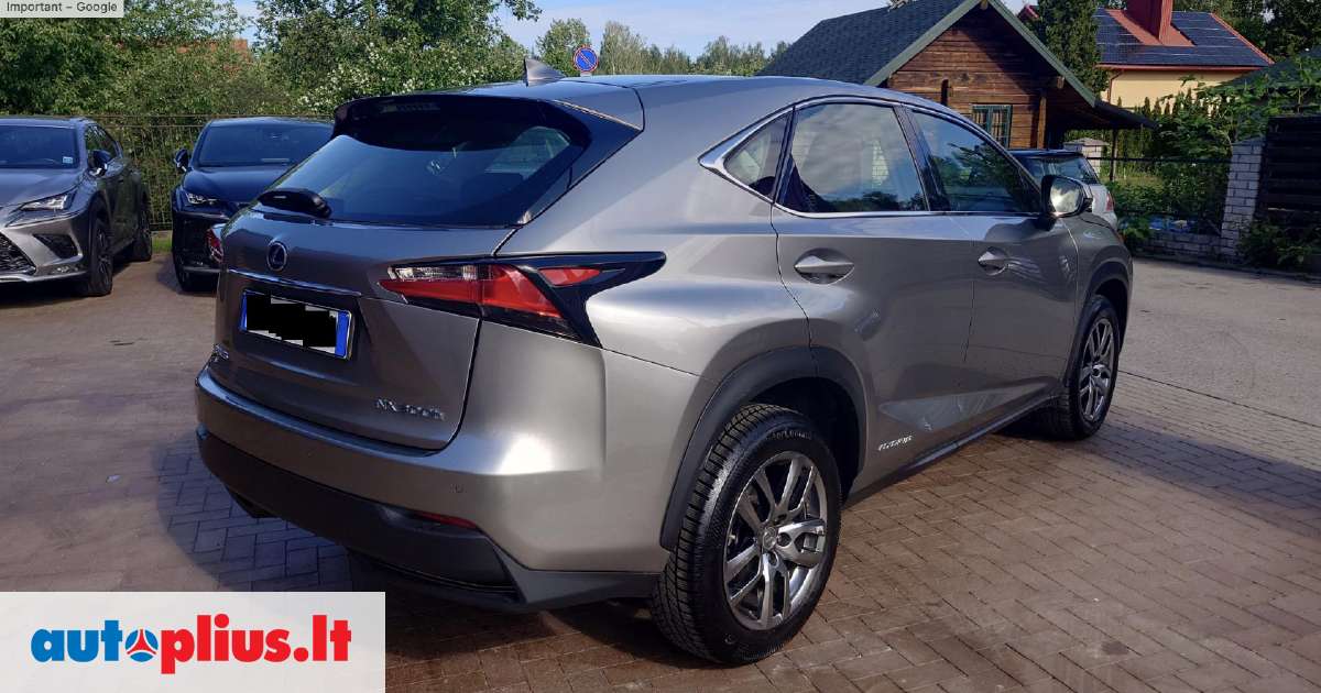 Lexus Nx 300h 2 5 L Visureigis Krosoveris 2017 05 M A25889684