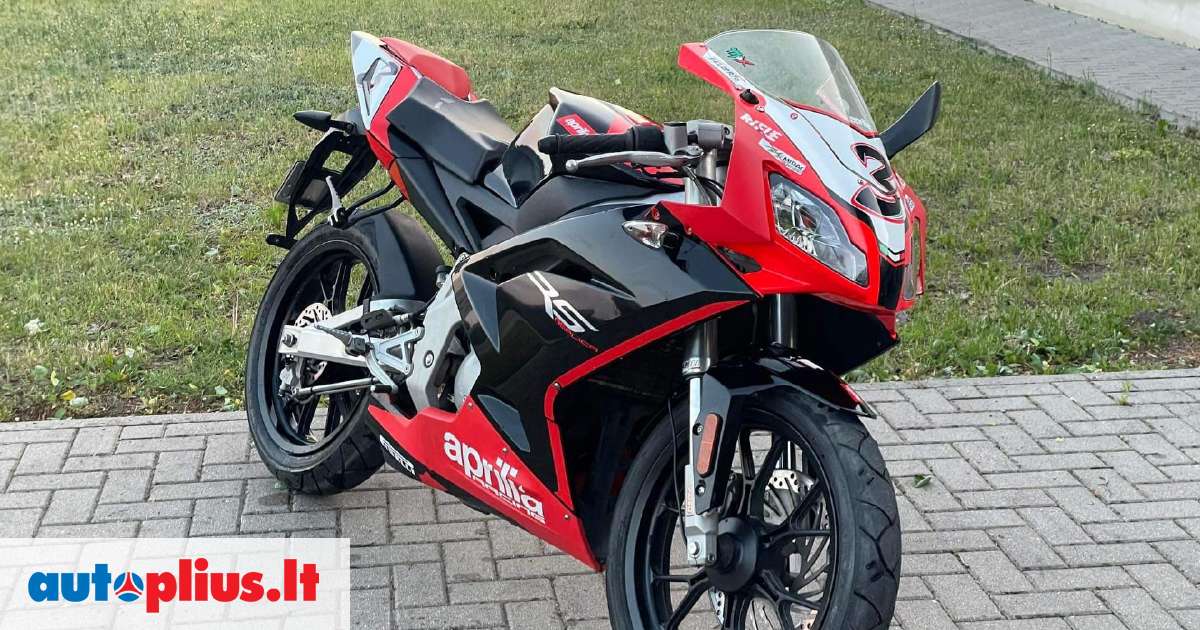 Aprilia RS 49cc, motoroleriai / mopedai 2009-10 m., | A25889964