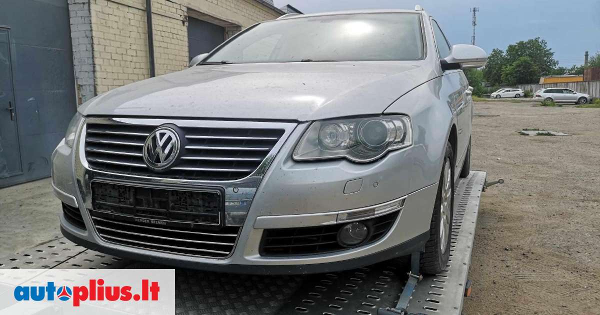 Volkswagen Passat Dalimis Variklis Bls Kuro Sistema Ok D Ir Sankaba Ok K Bul M