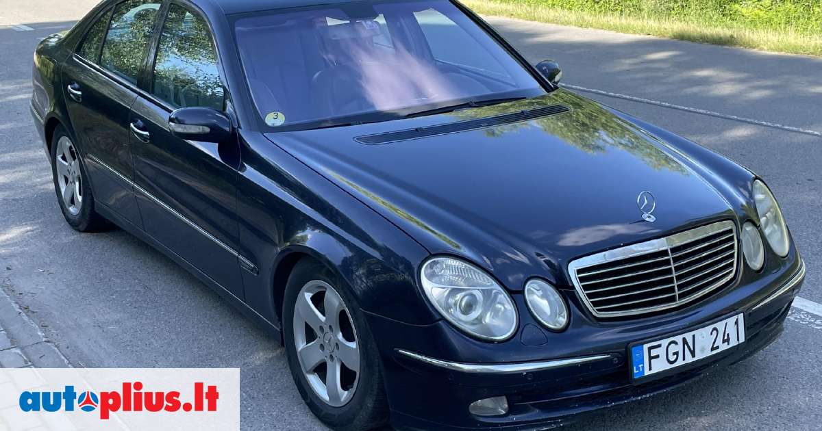 Mercedes-Benz E320, 3.2 l., sedanas 2003 m., | A25975410