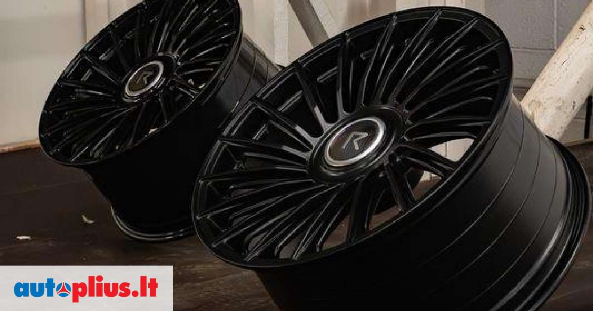 Euro Black R20 RIVIERA RF8 Gloss black, lengvojo lydinio, R20 | A25976678