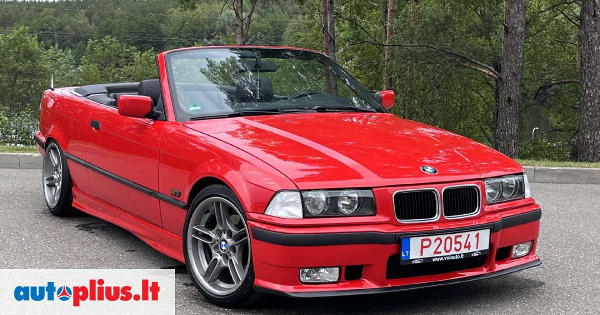 BMW 320, 2.0 l., kabrioletas 1997 m., | A26028958